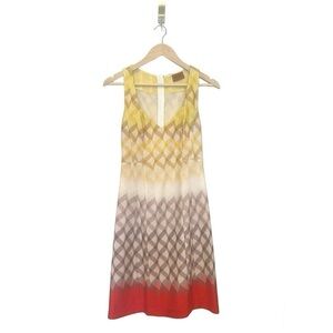 NEW MISSONI Printed Sheath Mini Dress  Size US 4/ITALY‎ 40  MSRP $1200 NWOT